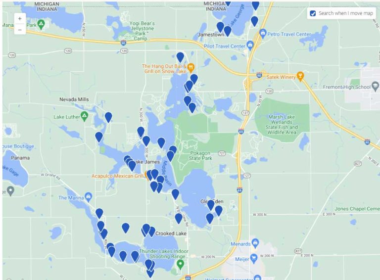 Cabins near Pokagon State Park
