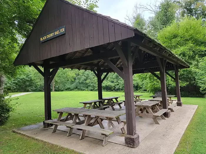 black cherry shelter pokagon state park